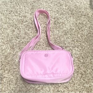 GAIAM Pink Crossbody Bag with Adjustable Strap